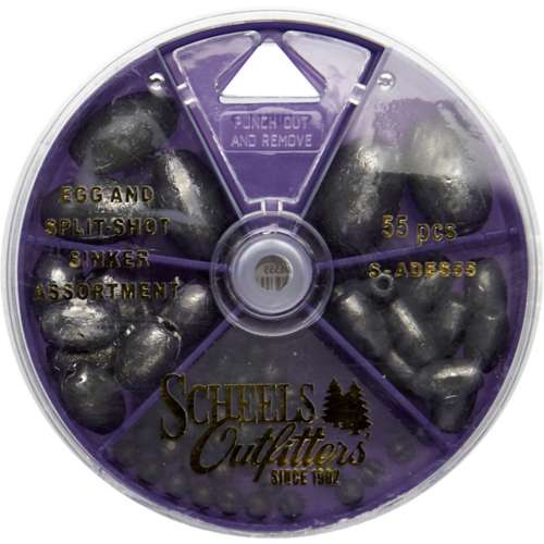 Scheels Outfitters Egg/Split Shot Sinker Dial Box