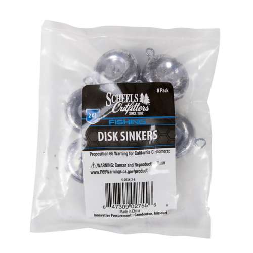 Scheels Outfitters Disk Sinkers