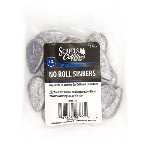 Scheels Outfitters No-Roll Sinker Weights - Primary Image