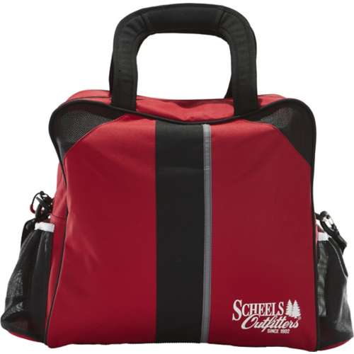 Wolt Bowling Ball Bag for Single Ball - Bowling Ball Tote Bag with Padded  Ball Holder, 2 Pockets fit Bowling Shoes Up to Mens Size 14 and  Accessories(Red) 
