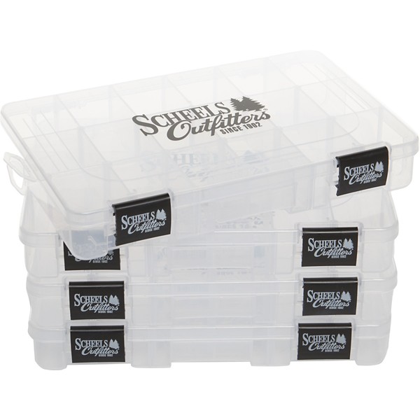 SCHEELS OUTFITTERS 360 Tackle Organizer 4 Pack