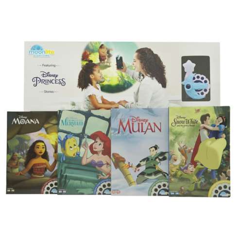 Moonlite Storytime Disney Princess 4 Story Collection with Projector
