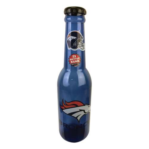 Denver Broncos 21"x6" Bottle Bank