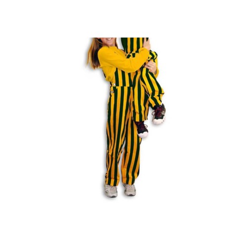 Game Bibs Kids' Green & Yellow Overall Bibs - Primary Image