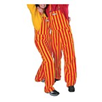 Game Bibs Red & Yellow Striped Overall Bibs - Thumbnail 1 of 2