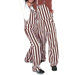 Game Bibs Kids' Maroon & White Overall Bibs - Thumbnail 2 of 3
