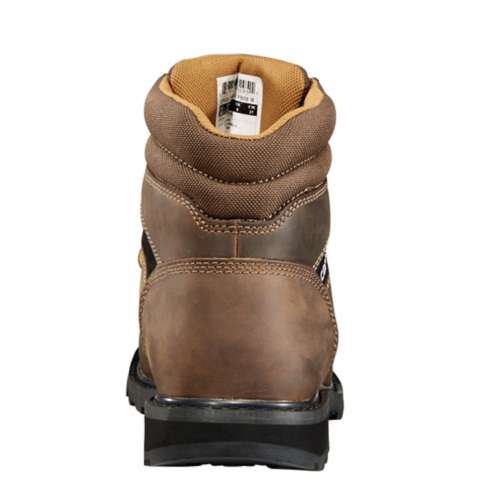 Men's Carhartt Traditional Welt 6" Soft Toe Steel Toe Work Boots