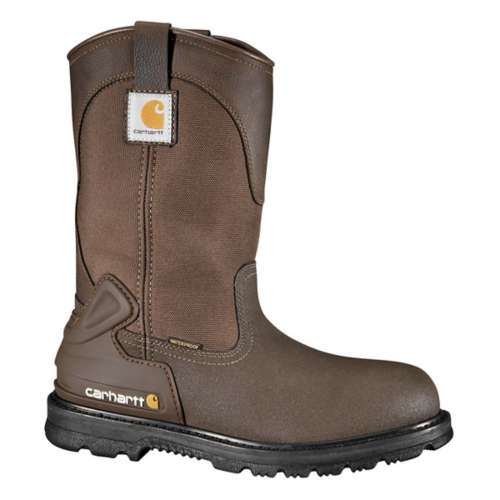 Men's Carhartt Core 11" Mud Wellington Waterproof Steel Toe Work Western boots