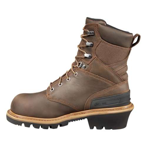 Men's Carhartt Logger 8" Composite Toe Insulated,Composite Work GUESS boots