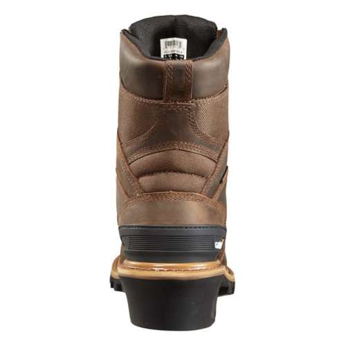 Men's Carhartt Logger 8" Composite Toe Insulated,Composite Work GUESS boots