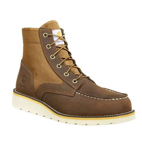 Men's Carhartt 6 Inch Non Safety Toe Moc Toe Work Boots