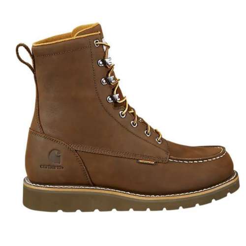 Men's Carhartt 8in Moc Soft Toe Wedge Work Boots | SCHEELS.com