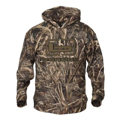 banded camo hoodie