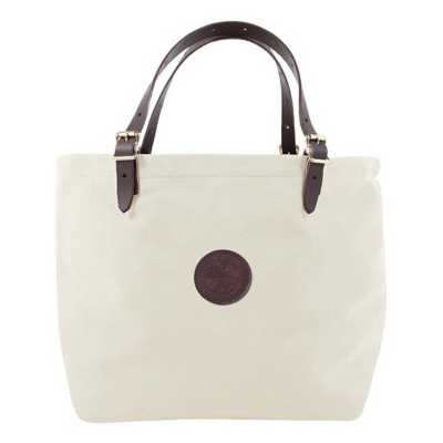 Louis Vuitton Antigua Cabas canvas tote bag white/brown