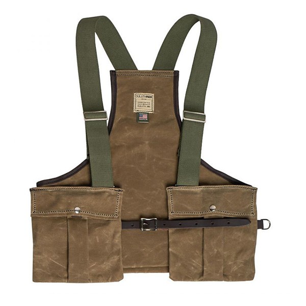 DULUTH PACK Men's  Quail Forever Wax Upland Game Hunting Vest