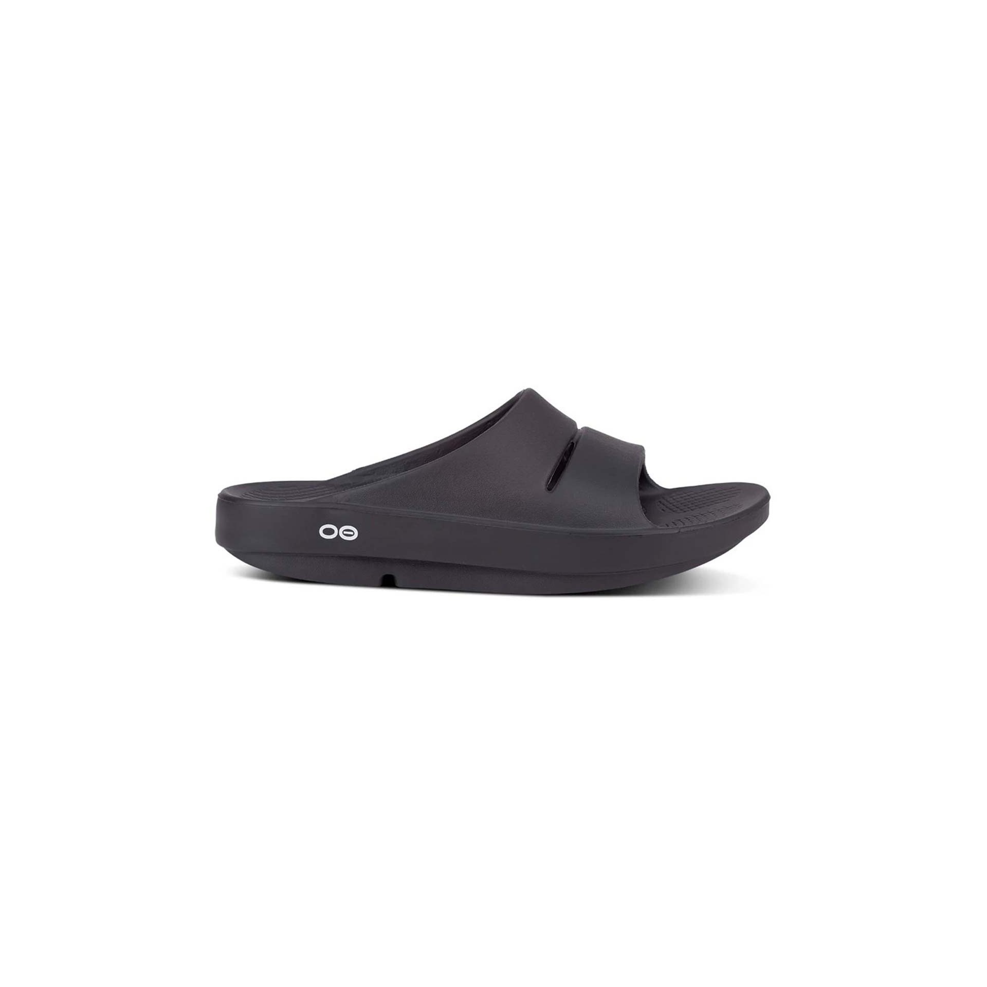 Women's OOFOS OOmega Ooahh Recovery Slide Flatform Sandals