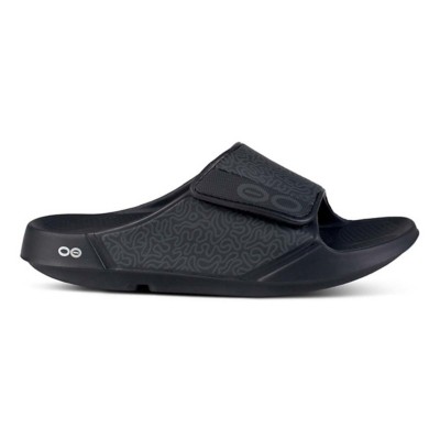 Women's OOFOS Ooahh Sport Flex Pattern Recovery Slide Sandals | SCHEELS.com