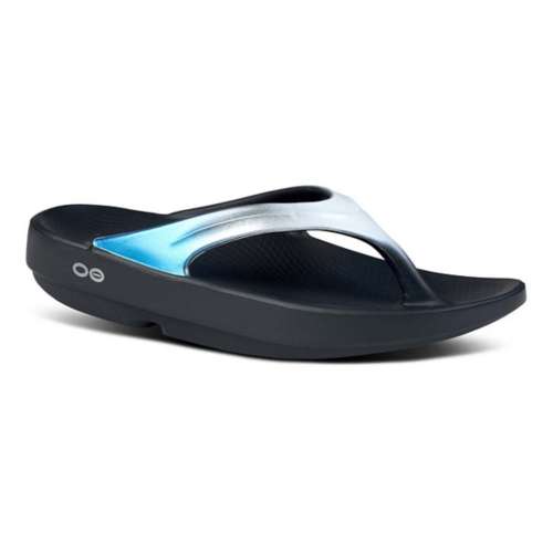 Women's OOFOS OOlalal Luxe Flip Flop Recovery Sandals