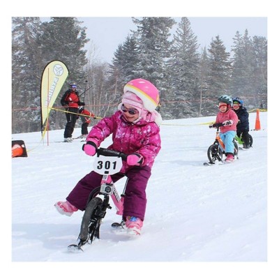 strider bike snow skis