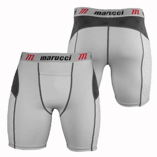 Men's Marucci Baseball Slider with Cup Pocket Compression Shorts