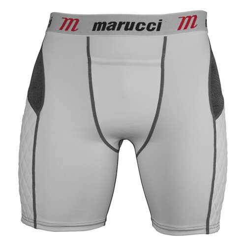 Men's Marucci Baseball Slider with Cup Pocket Compression Shorts