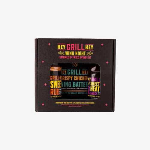 Hey Grill Hey Wing Night Smoked & Fried Wing Kit