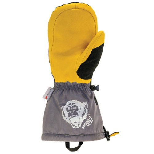 Men's Fish Monkey Yeti Premium Ice Fishing Mittens - Primary Image