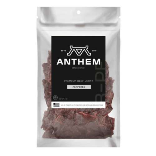 Anthem Snacks Premium Peppered Beef Jerky