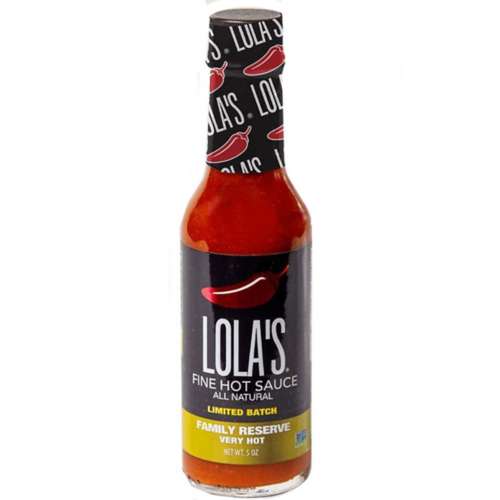 Lola's Family Reserve Fine Hot Sauce 5 Oz