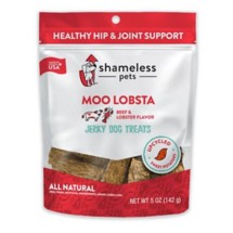 Shameless Pets Moo Lobsta Jerky Dog Treats