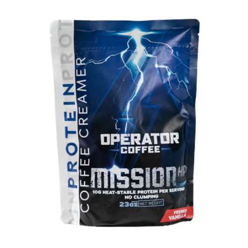 Operator Coffee Operator Mission HP Protein Creamer French Vanilla Coffee