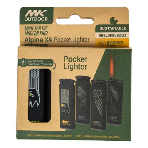 MK Lighter Alpine Freedom Pocket Lighter 4pk