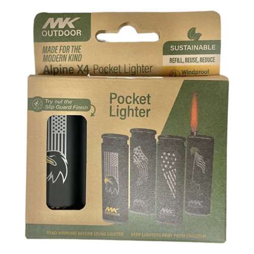 MK Lighter Alpine Explor Pocket Lighter 4pk