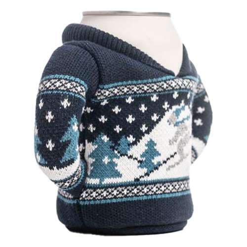 Puffin Ugly Sweater Can Cooler