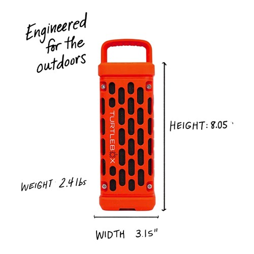 TURTLEBOX Ranger Portable Waterproof Speaker