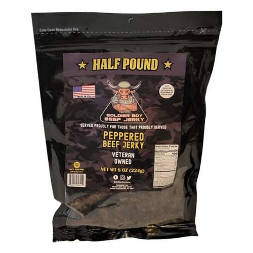 Soldier Boy Peppered Beef Jerky