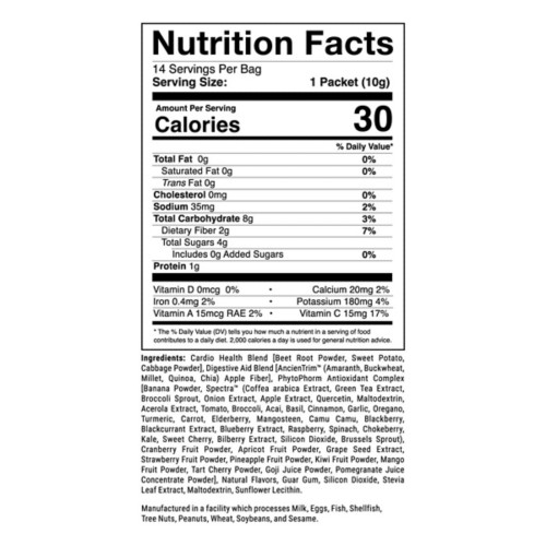 1st Phorm Opti-Reds Supplement Packs