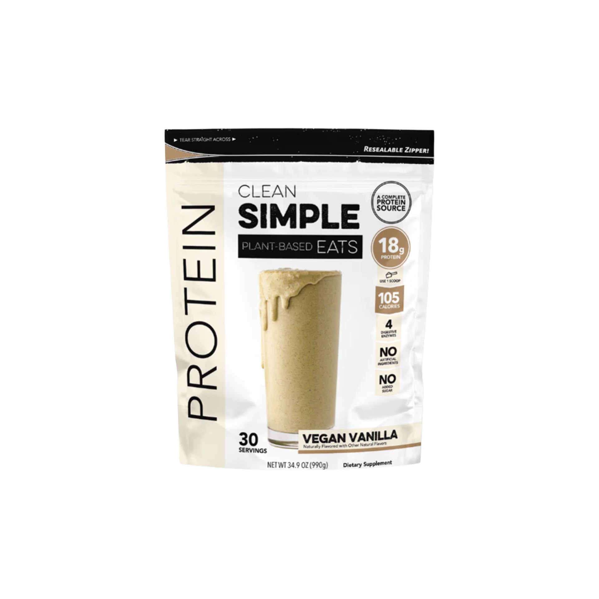 Clean Simple Eats Clear Protein Powder
