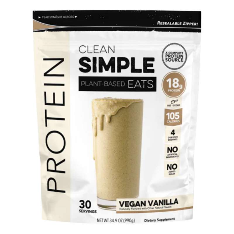 Clean Simple Eats Vegan Vanilla Protein Powder