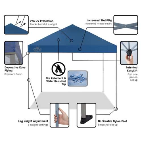 YOLI Adventure EasyLift 100 10'X10' Instant Canopy