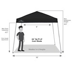 YOLI Adventure 64 10'X10' Instant Canopy - Thumbnail 2 of 7