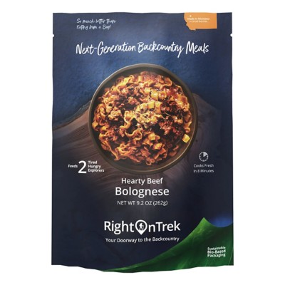 RightOnTrek Hearty Beef Bolognese 2 Person
