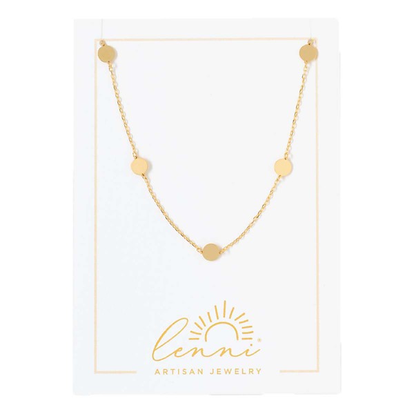Women's Lenni And Co Circle Necklace product image