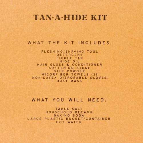 Tan-A-Hide Tanning Kit