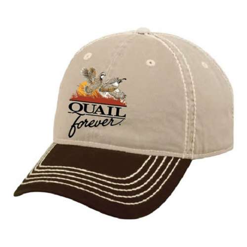 Quail Forever Garment Washed Cotton Twill Cap 12-Pack