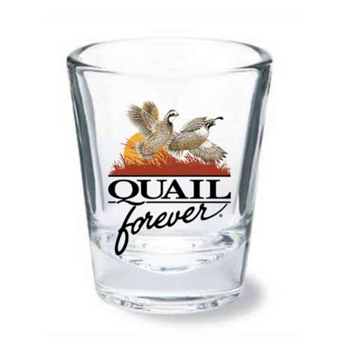 Quail Forever Shot Glasses