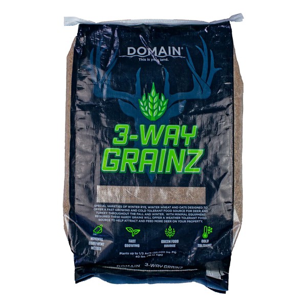 Domain Outdoor 3-Way Grainz Food Plot Mix - Domain Outdoor