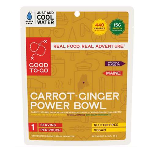 Good To-Go Carrot Ginger Power Bowl - Single Serving
