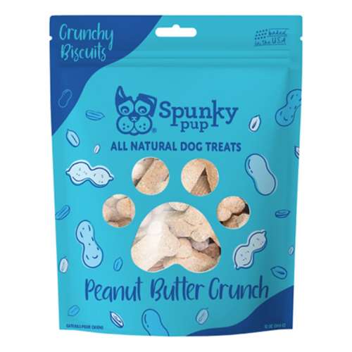 Spunky Pup Peanut Butter Crunch Everyday Biscuits Dog Treats