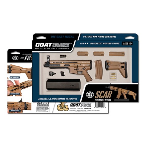 Goat Guns Tan FN SCAR Miniature Model